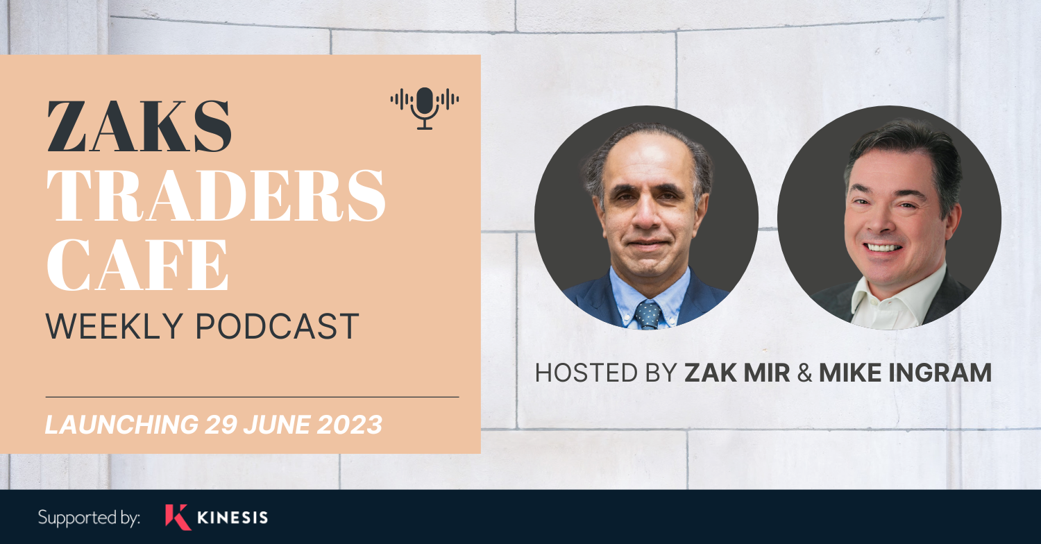 ZaksTradersCafe Podcast: Mike Ingram, Senior Market Analyst, Kinesis